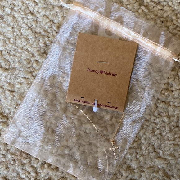 Brandy melville gold cross charm bracelet - Picture 4 of 4